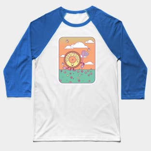 Donut Frolicking Baseball T-Shirt